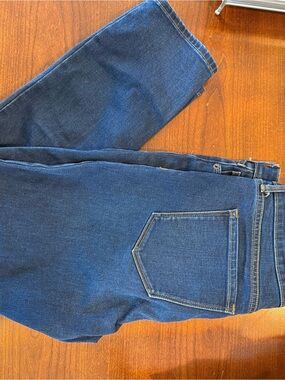 Old Navy Navy Blue Relaxed Fit Women's Jeans